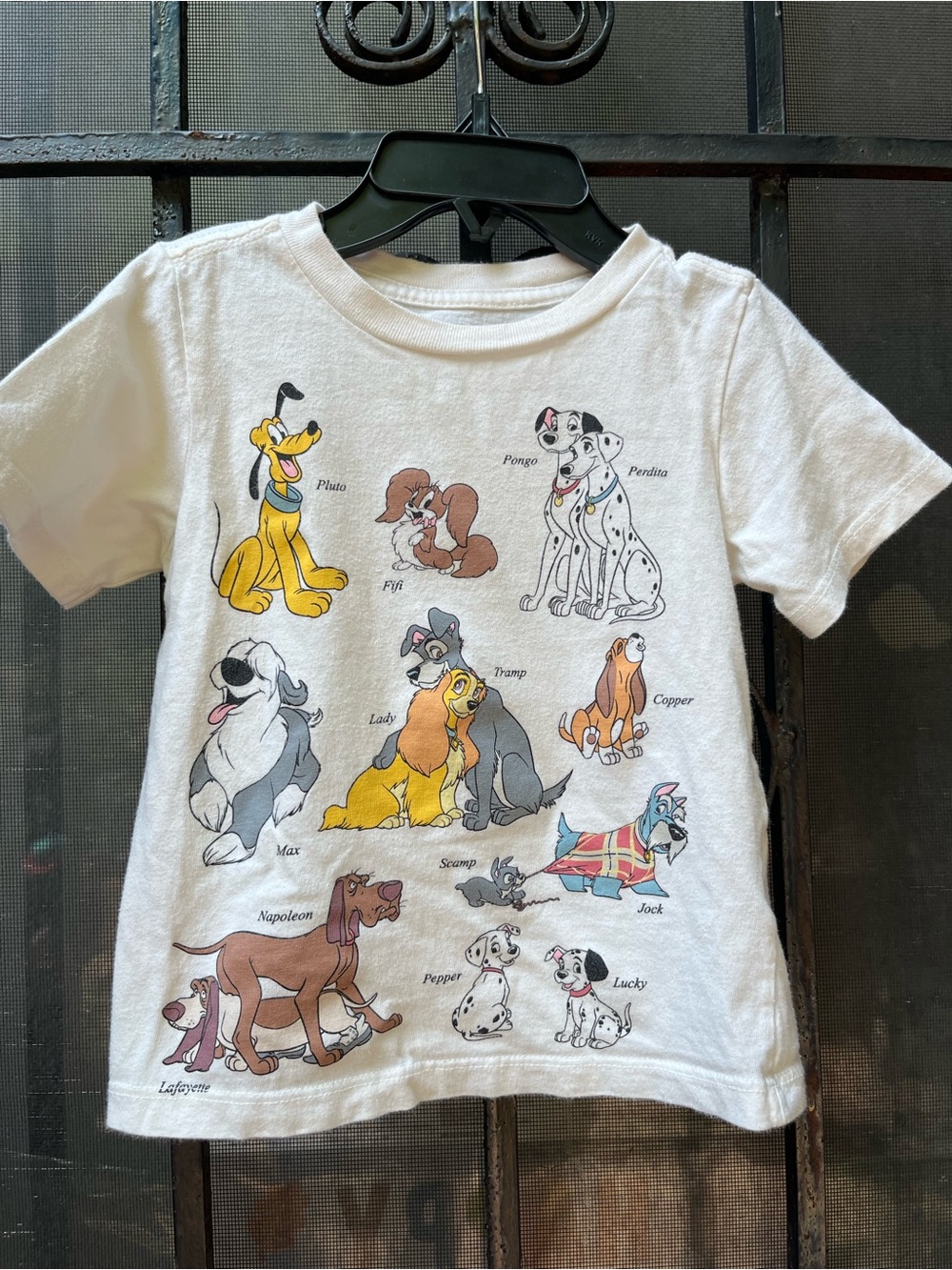 Disney Dogs Graphic Tee - off White